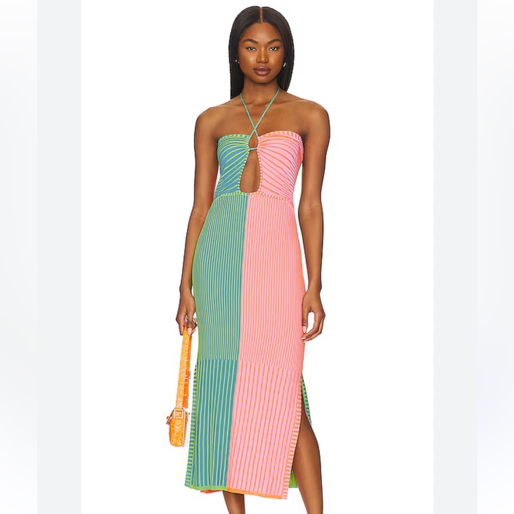 Solid & Striped Lisa Maxi dress sz Large L